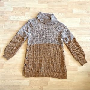 Isabel Maternity pullover cowl neck sweater (M)